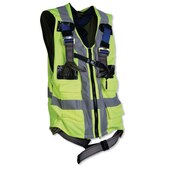 Body harness with Hi Vis vest